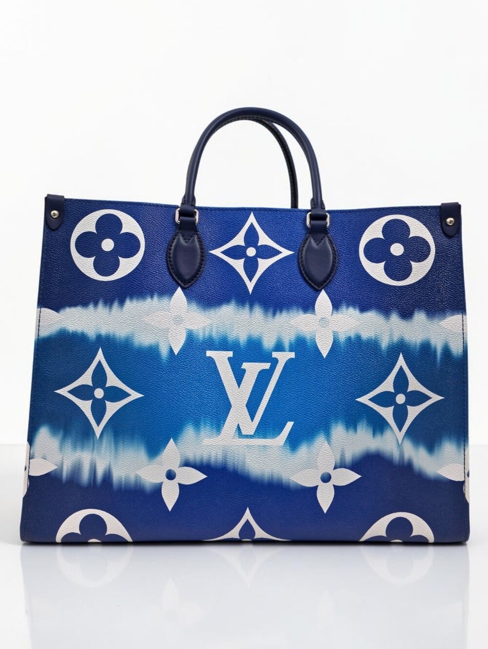 Louis Vuitton Onthego GM Escale Bleu Limited Edition Tote Shoulder Bag - Picture 15 of 16